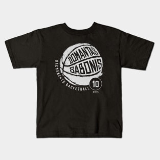 Domantas Sabonis Sacramento Basketball Kids T-Shirt